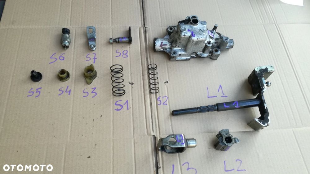 lewarek wybierak nastawnik sprężyna czujnik wstecznego biegów seicento cinQuecento sporting panda 500 grande punto evo punto I II lift doblo fiorino - 6