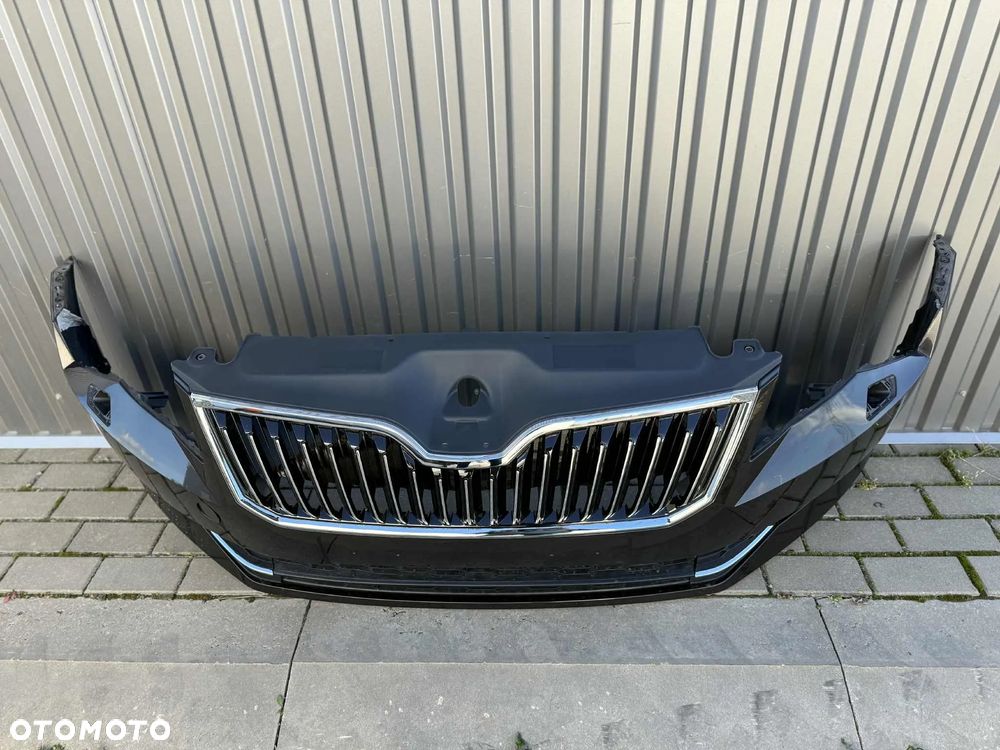 Skoda SuperB III Zderzak Przód Przedni Kompletny 2015-19 LF8V pod Spryski - 4