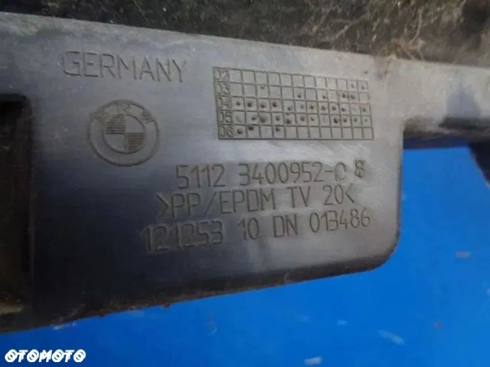 bmw x3 e83 ślizg belka zderzak tył lewy prawy komplet - 6