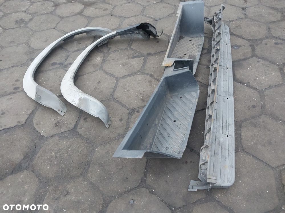 Stopień stopnie przód przednie nakładki plastikowe reparaturki dokładka błotników błotnika Mercedes Sprinter listwa tył - 4