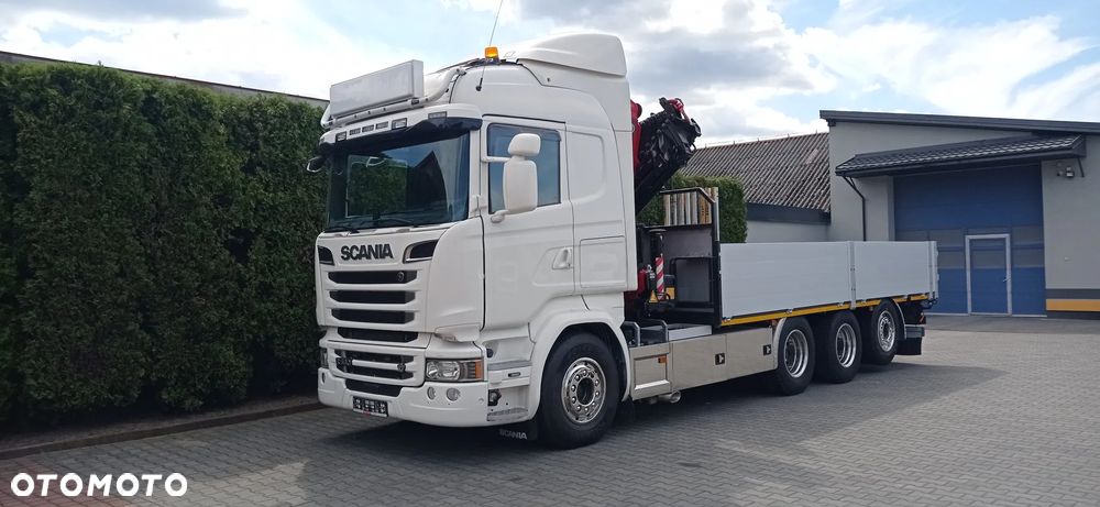 Scania R580 V8 8x4 HMF 3220K7-19m