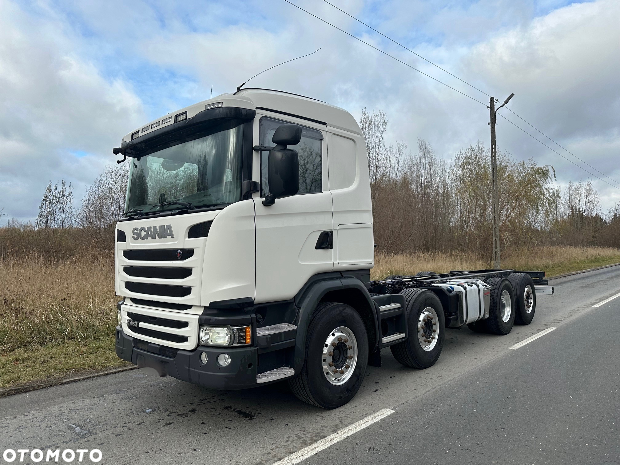 Scania G 450 8x2 RETARDER   ADR.  Pod zabudowę - 4