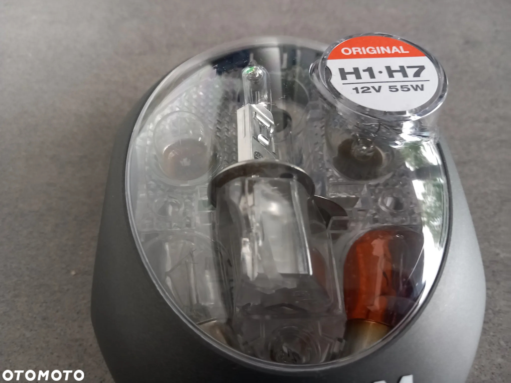 Zestaw żarówek samochodowych H1-H7 OSRAM 12V 55W - 2