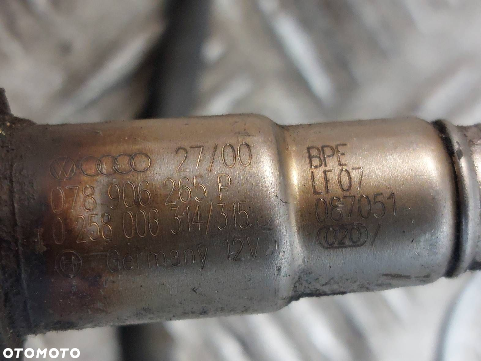 KATALIZATOR PUSTY ATRAPA AUDI A6 C5 2.4 V6 078906265P - 4