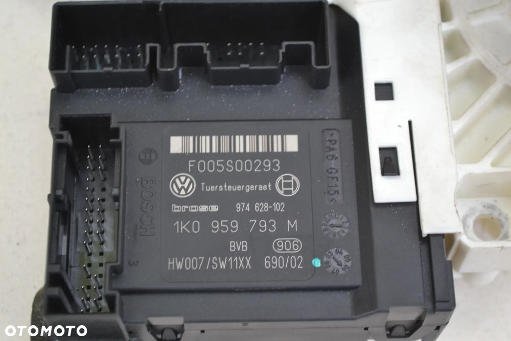 VW AUDI SEAT SKODA SILNICZEK SZYBY MODUŁ LEWY 1K0959793M - 2