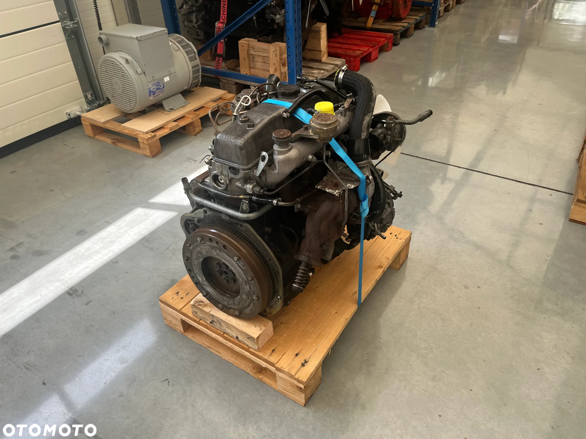 SILNIK KOMPLETNY 2.5 TD MITSUBISHI PAJERO L200 4D56 4877 netto - 8