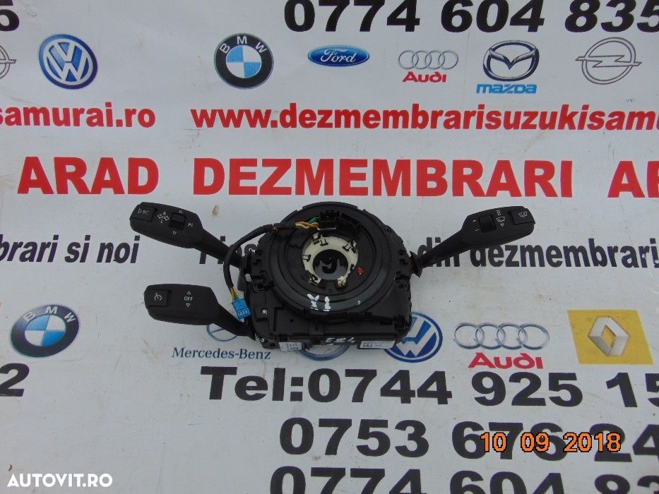 Manete stergatoare semnalizare BMW X1 E84 pilot tempomat spirala banda - 2