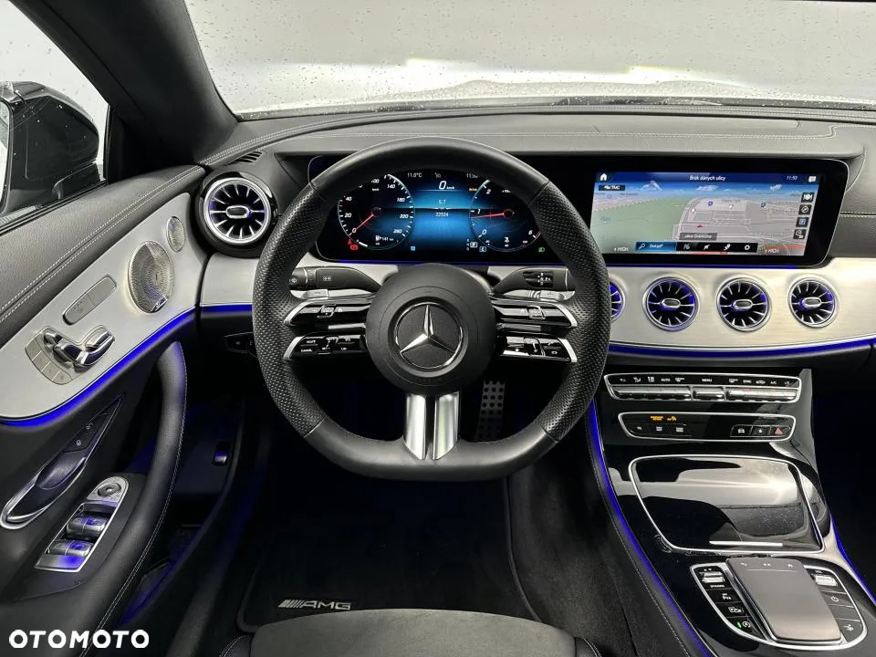 Mercedes-Benz Klasa E 220 d 4Matic Coupe 9G-TRONIC AMG Line - 22