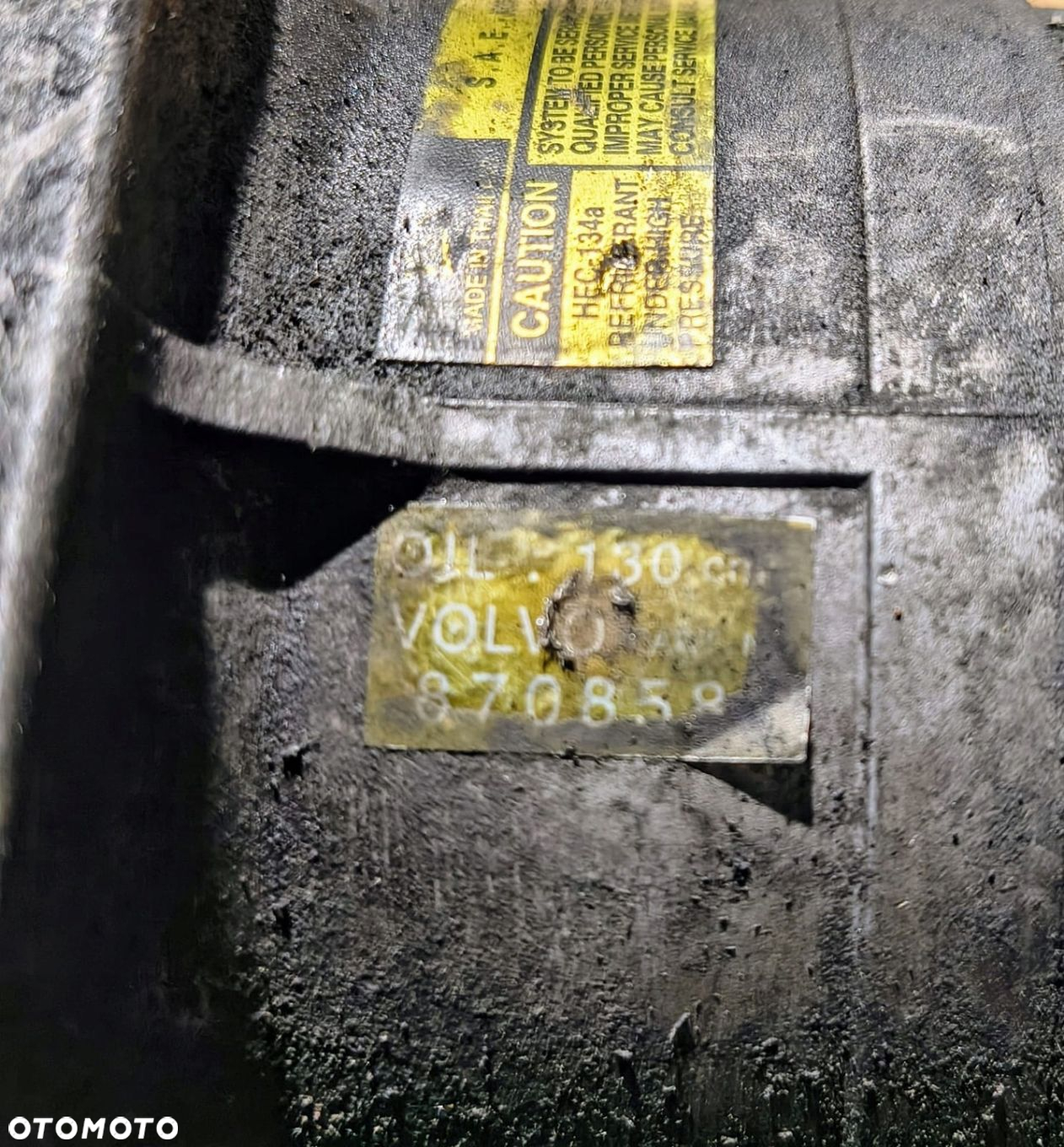 SPRĘŻARKA KOMPRESOR KLIAMTYZACJI VOLVO, 870858 - 4