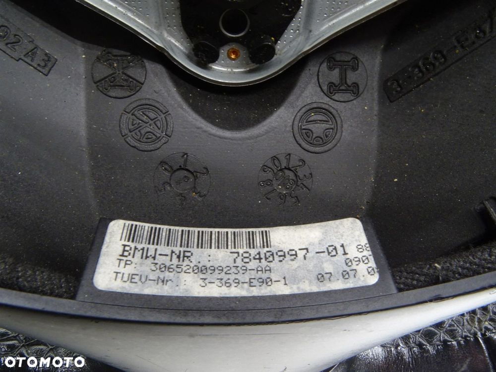 Kierownica łopatki multifunkcja mpakiet multi e92 7840997 bmw e93 cabrio - 9