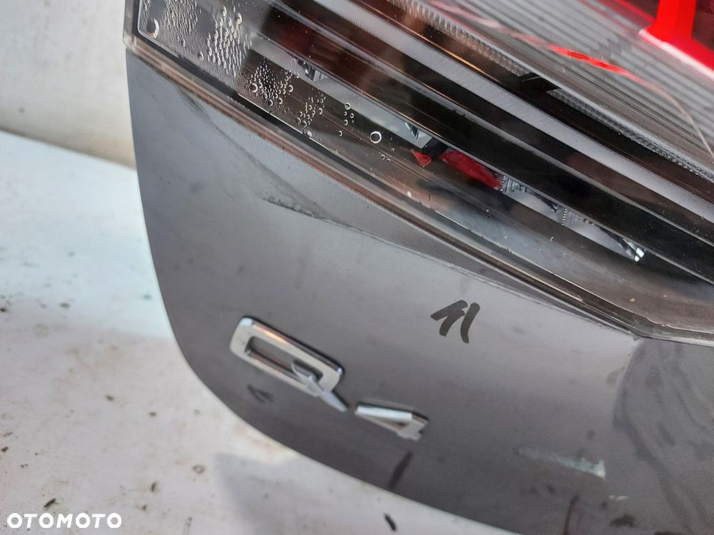 Audi Q4 E-TRON SportBack 89A 89E  KLAPA BAGAŻNIKA LZ7F - 5