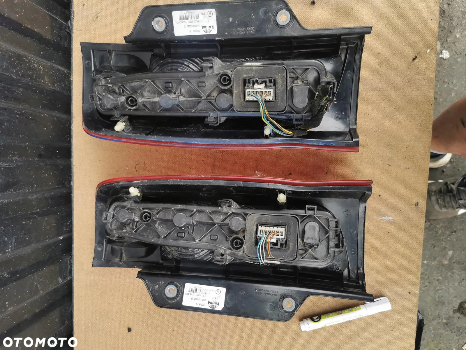 FIAT FIORINO NEMO BIPPER TYLNIA TYLNA LAMPA PRAWA LEWA WYSYŁKA - 4