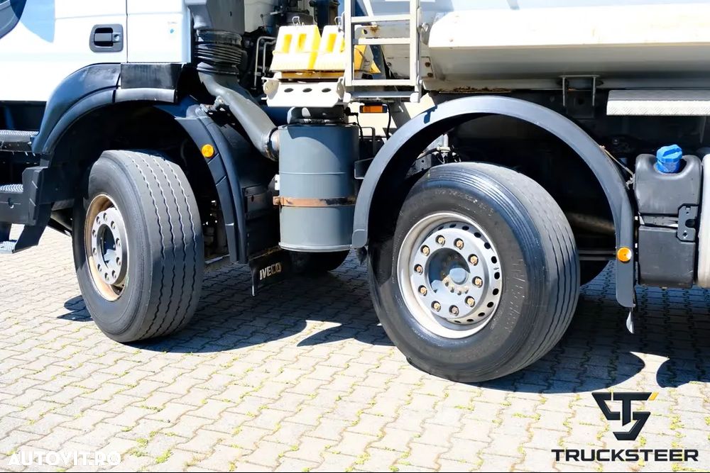 Iveco X-Way 480 | E6 | 8x4 | HARDOX | Schmitz 18m3 - 16