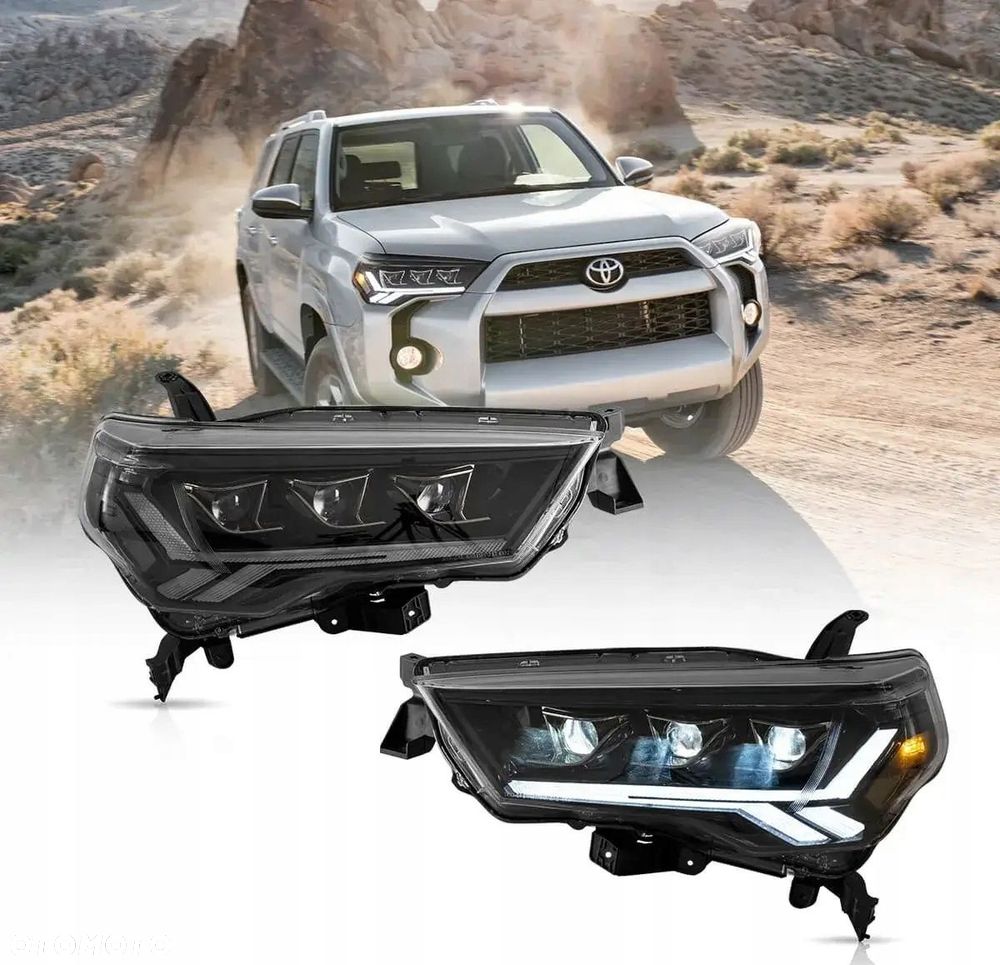 Reflektory Lampy kpl Vland Led Tuning Toyota 4runner 4-Runner V 5 14-24 z24 - 1