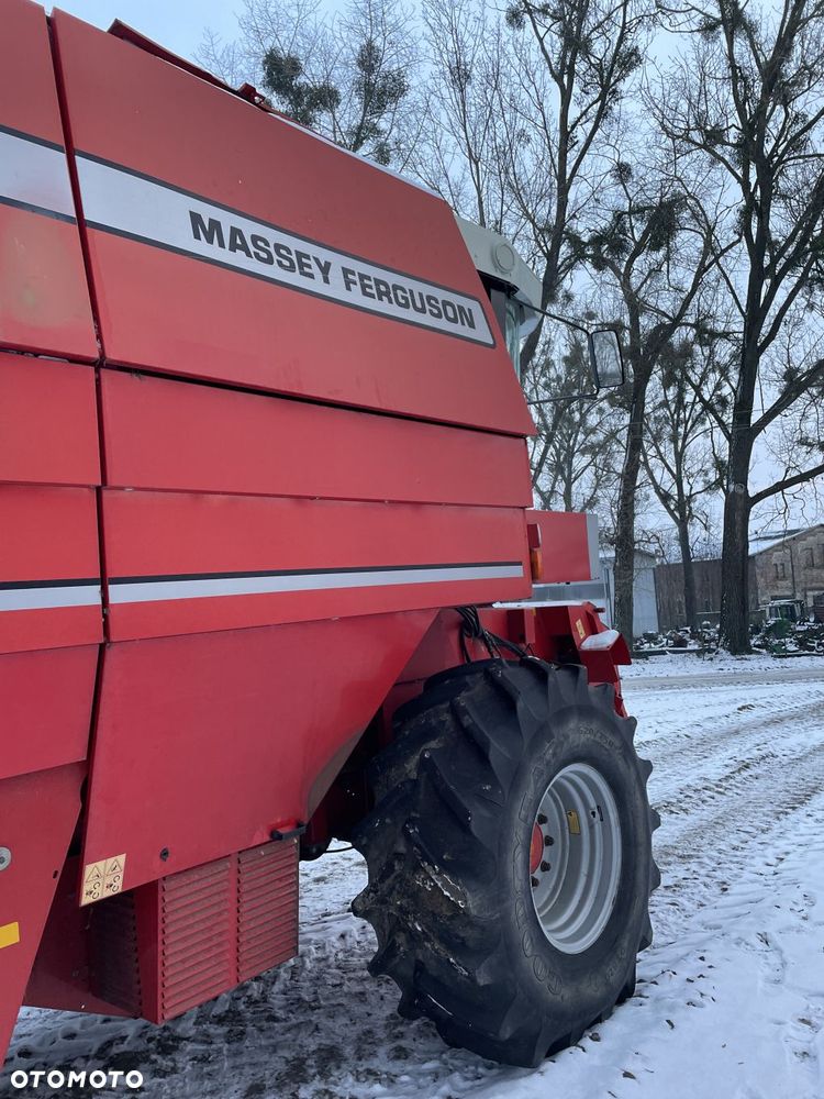 Massey Fergusson MF 30 - kombajn - części kabina sieczkarnia koła most zwolnica - 6