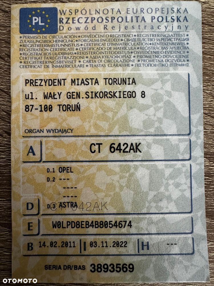 Opel Astra 1.4 - 16