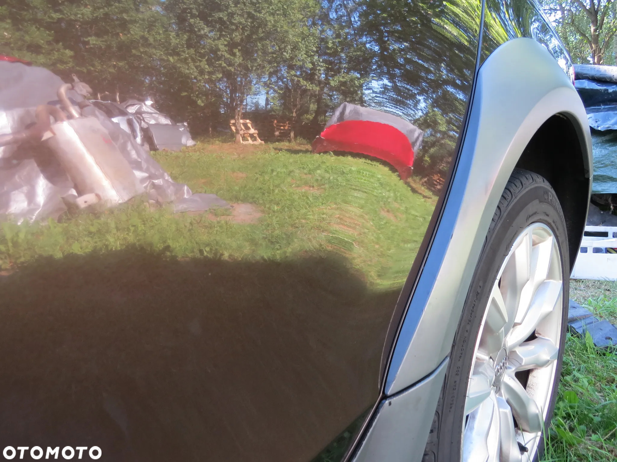 DRZWI LEWY TYŁ TYLNE LZ8W AUDI A4 B8 AVANT KOMBI - 9