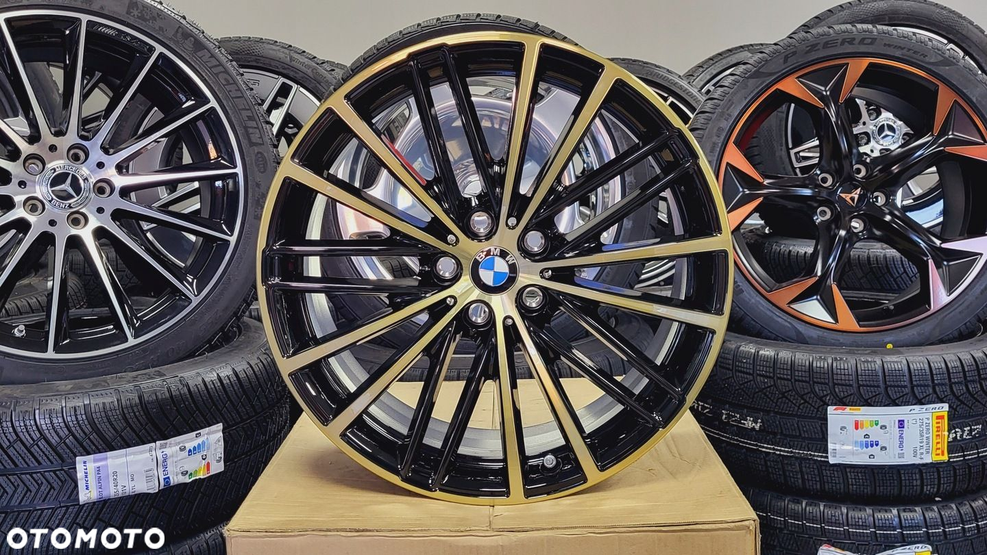 19 ORYGINAŁ BMW 5 G30 G31 Styling 635 Nowe Oryginalne GOLD Złote - 3