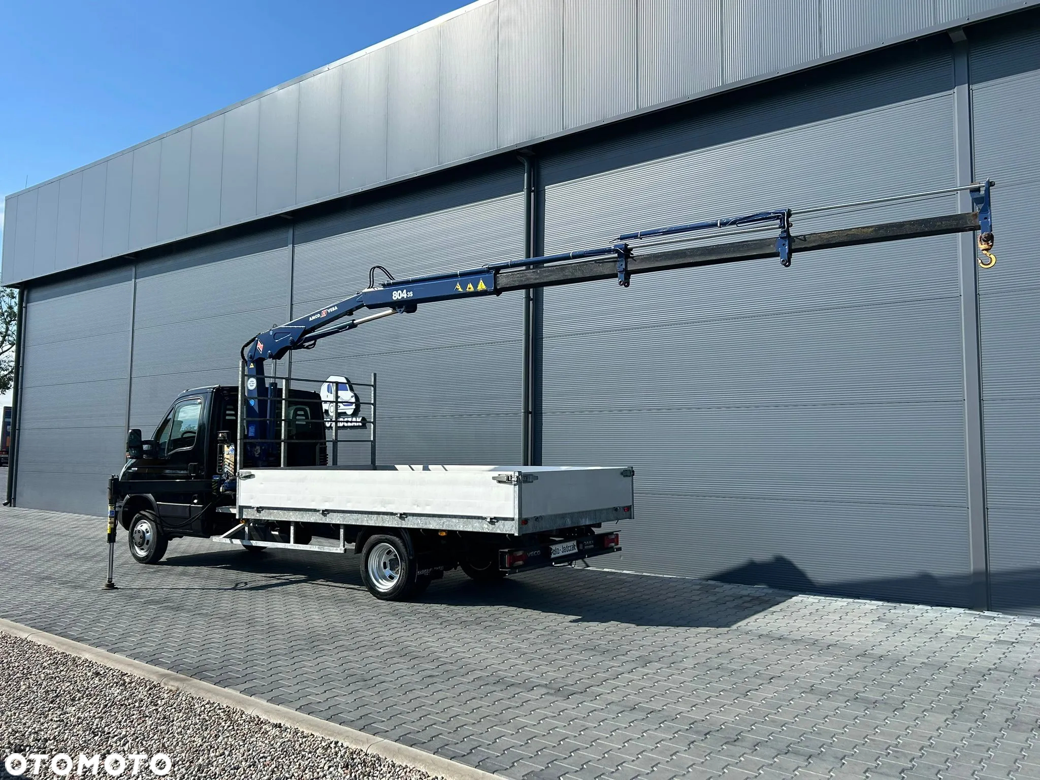 Iveco Daily 50C15 35C15 3.0 HPI żuraw HDS Amco Veba 804 3S SKRZYNIA 3,85m **Super stan**2011R** - 7