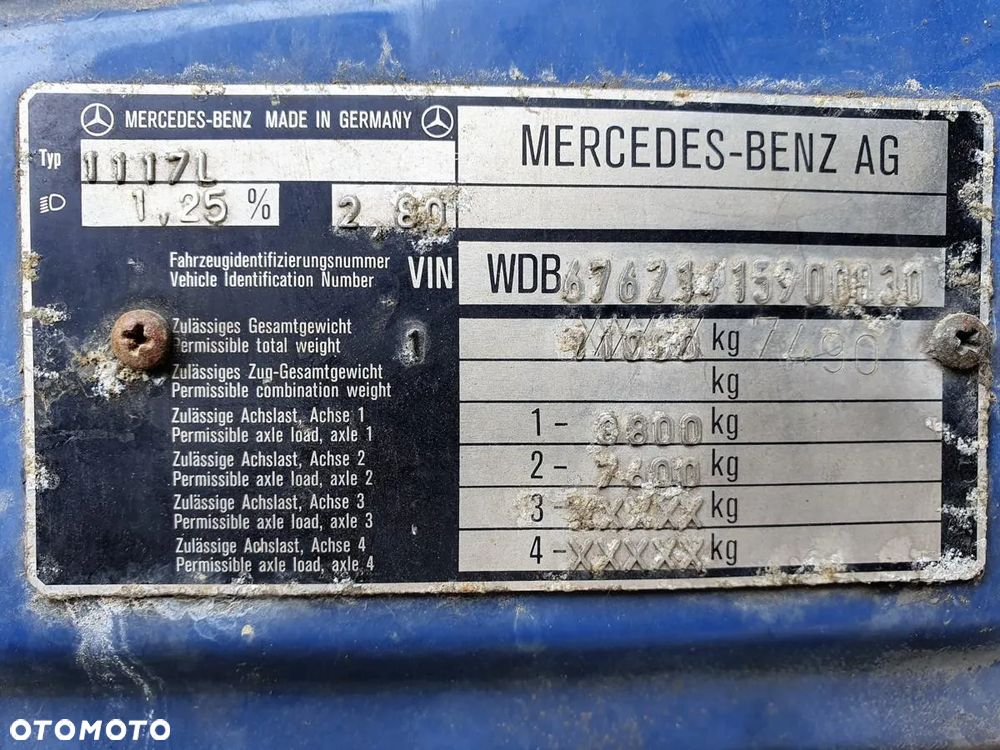 Mercedes-Benz MERCEDES BENZ 1117 L (KONIOWÓZ) - 40
