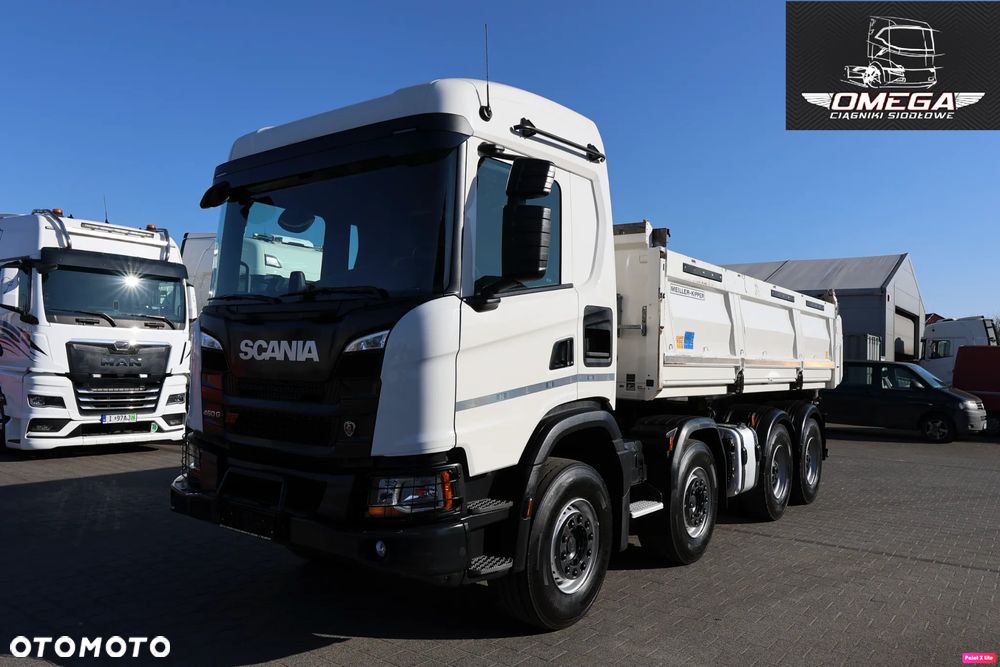Scania G 460 / 8X4 / WYWROTKA MEILLER 3S / BORDMATIC - 2
