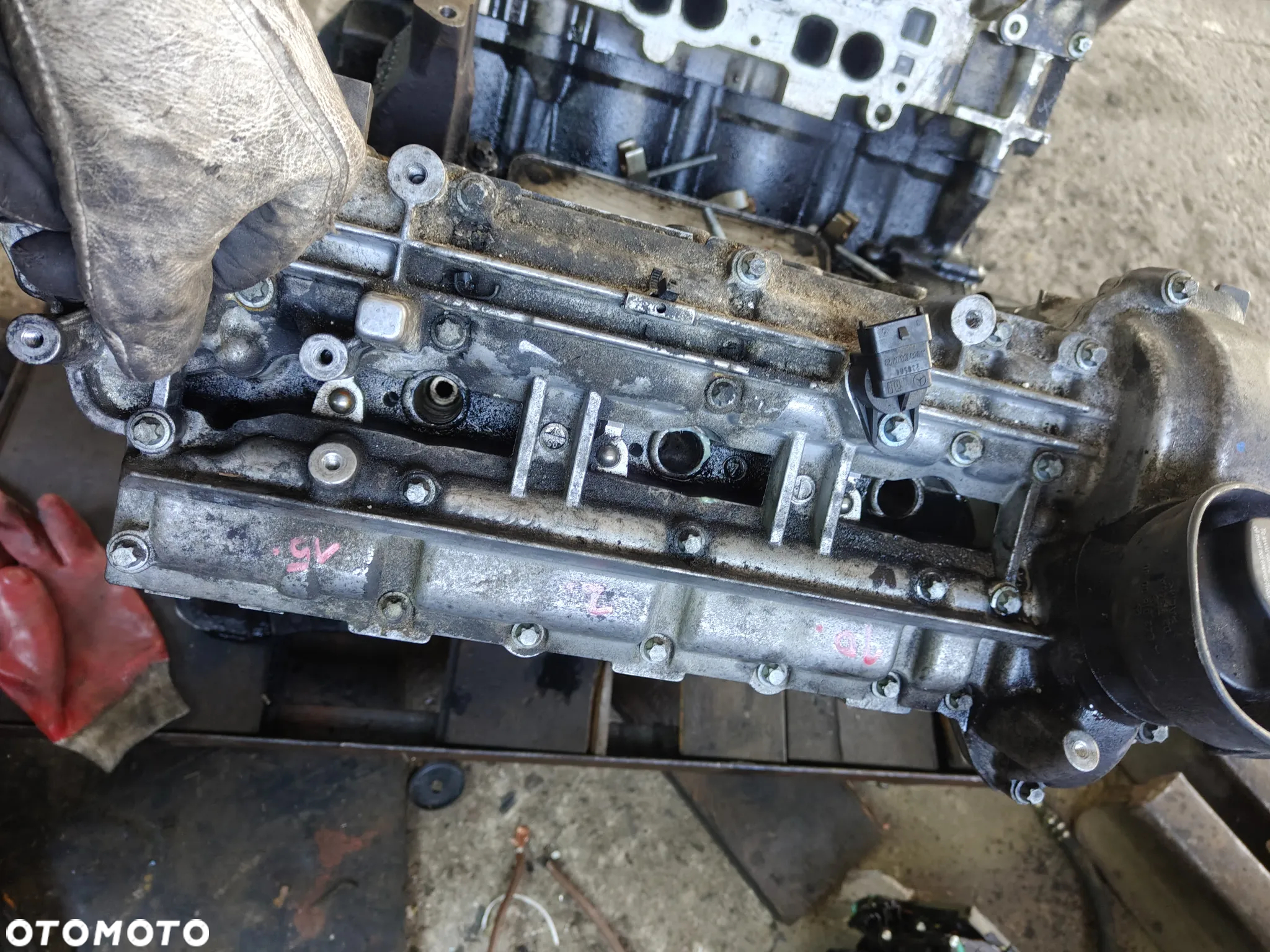 MERCEDES W211 W219 3.0 V6 CDI SILNIK KPL 642920 pod SBC Brak Kompresji - 3
