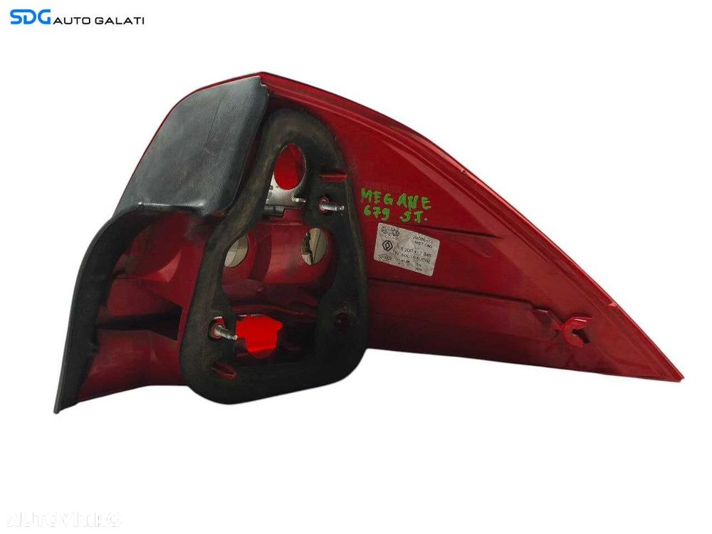 Stop Lampa Tripla Stanga de pe Aripa Caroserie Renault Megane 2 2002 - 2008 Cod 8200417345 [LR1321] - 2