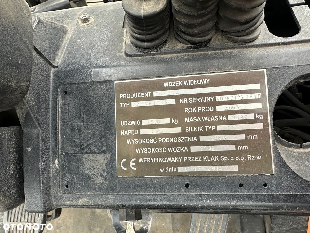 Toyota 42-7FGF25 - 5