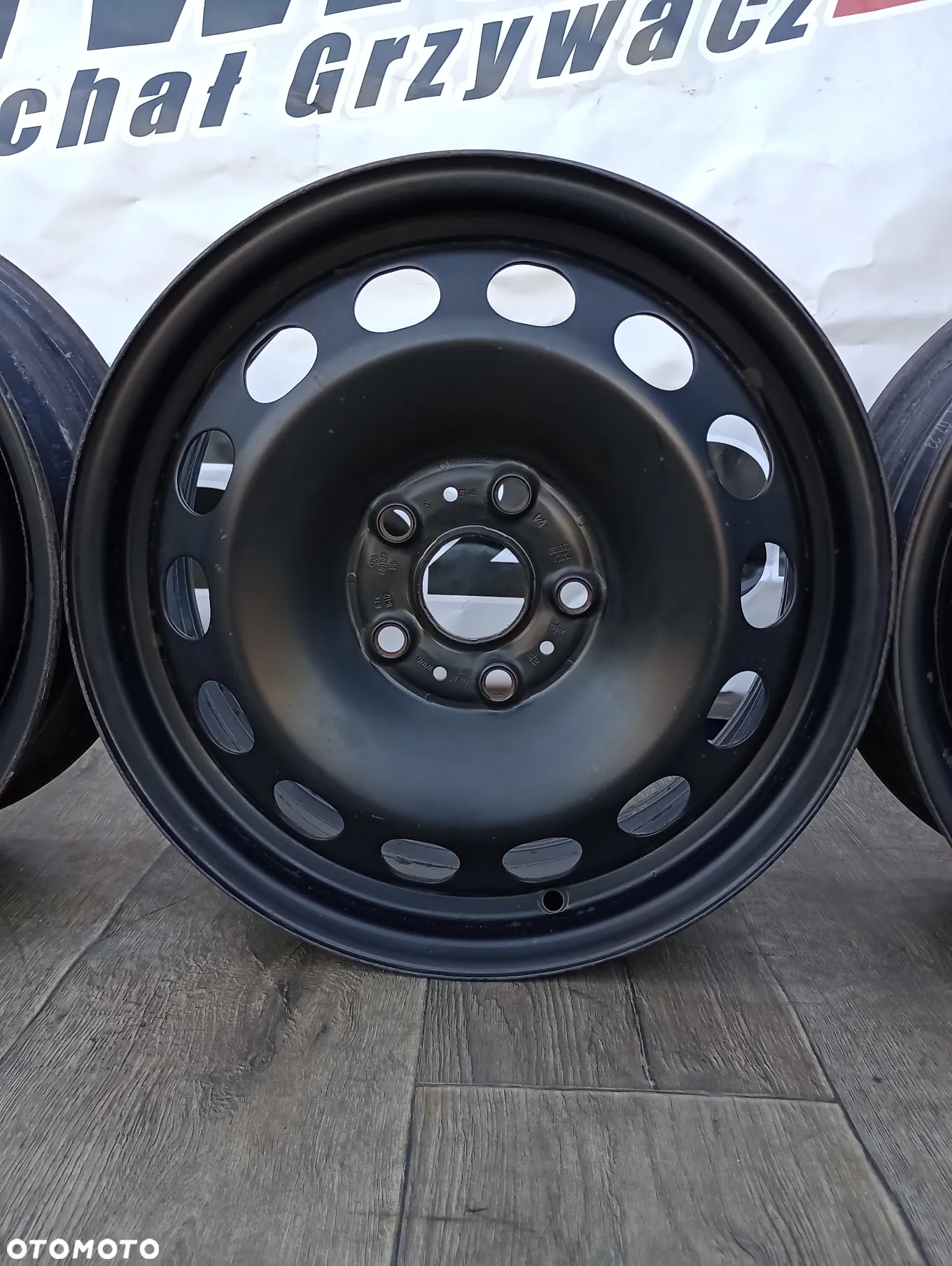 FELGI STALOWE 5x112 R16 6J ET48 AUDI A3 SEAT LEON ALTEA TOLEDO ALHAMBRA SKODA OCTAVIA VW GOLF JETTA TOURAN SHARAN - 4