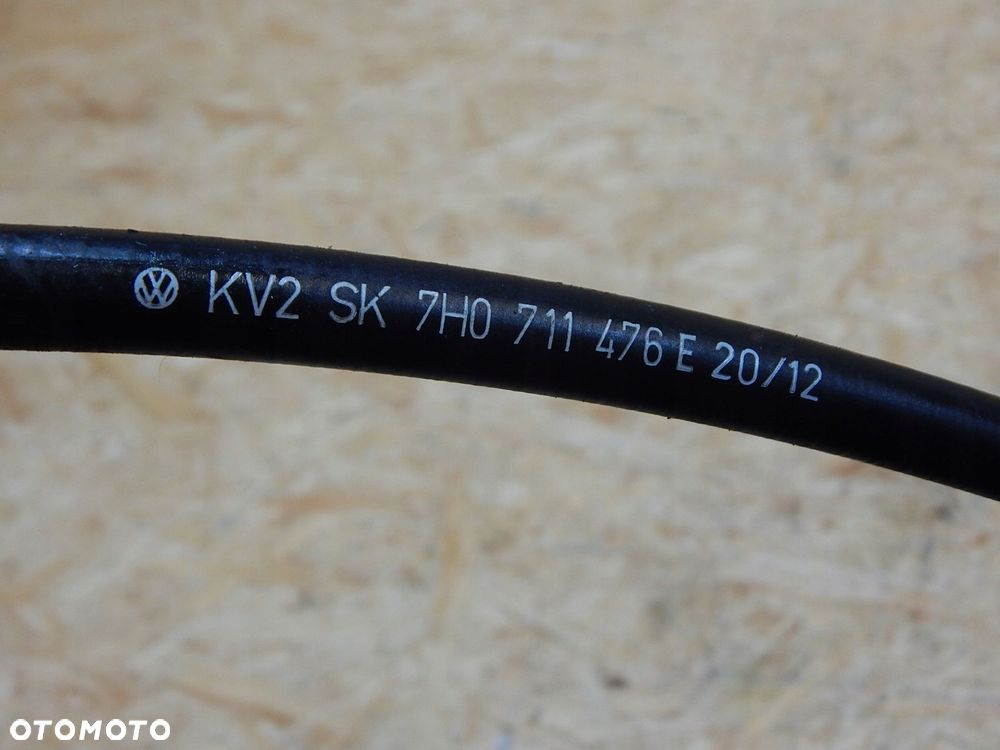 vw t5 linka hamulca ręcznego 7h0711476e - 2