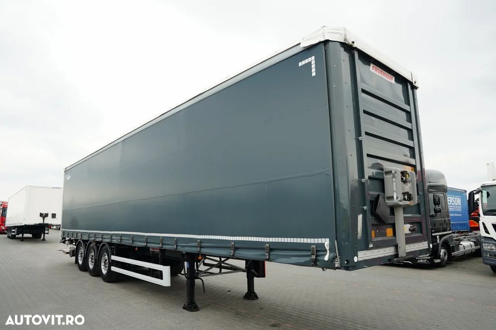 Fruehauf / CORTINĂ / STANDARD / LIFT 2.000 kg / BALCĂ PODEA PUTERNICĂ / AXE SAF - 7