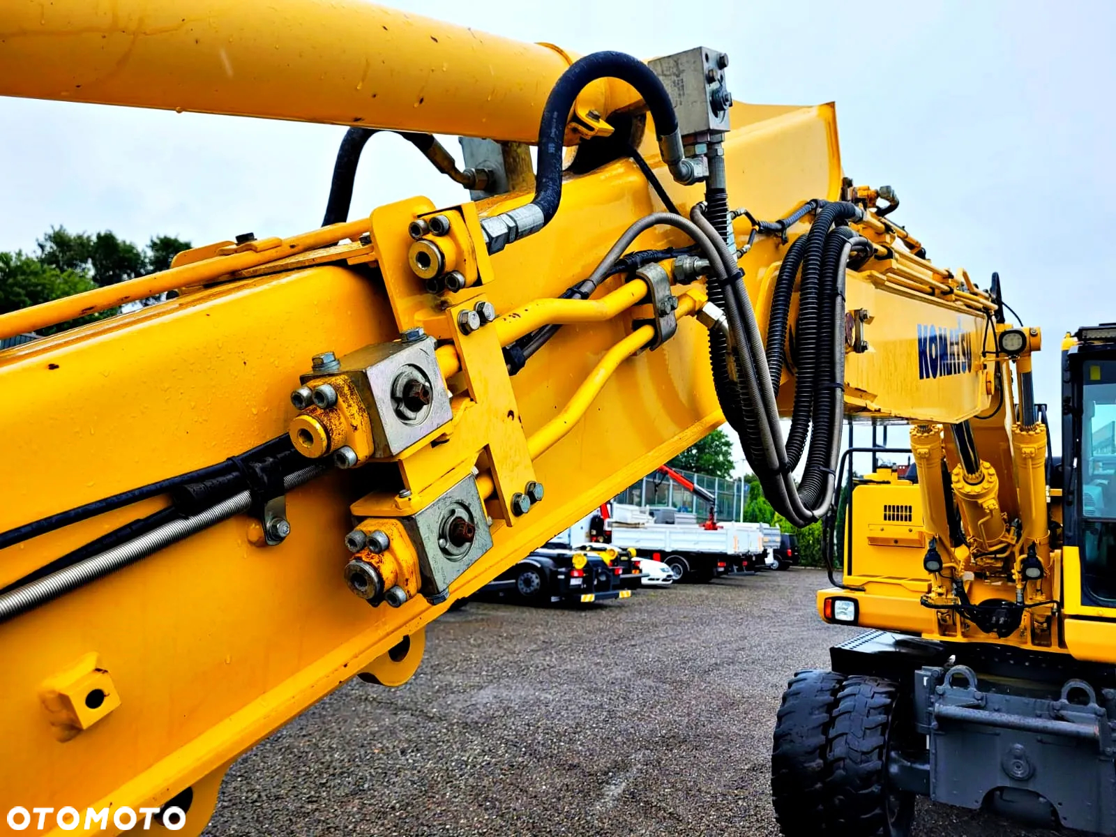 Komatsu PW 160 - 8 Wysięgnik dwuczęściowy, 3 ramiona - 13