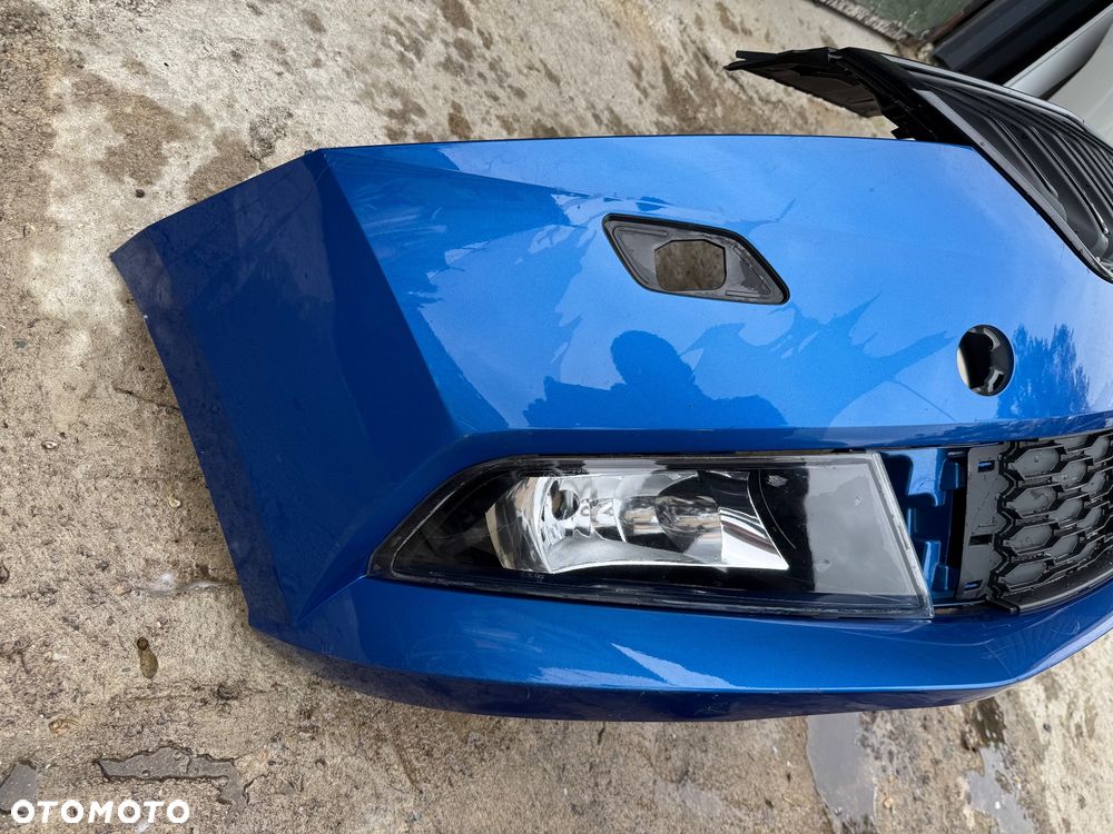 ZDERZAK PRZÓD PRZEDNI SKODA FABIA III LIFT 6V0 6V0807221F - 8
