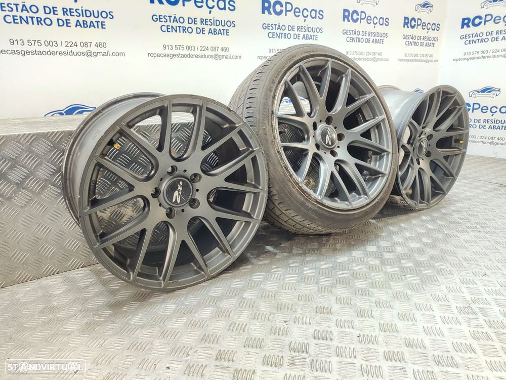 Conjunto 1 Jante 18 8,5J ET35 E 2 Jantes 18 9,5J ET45 5x120 BMW Range Rover - 2