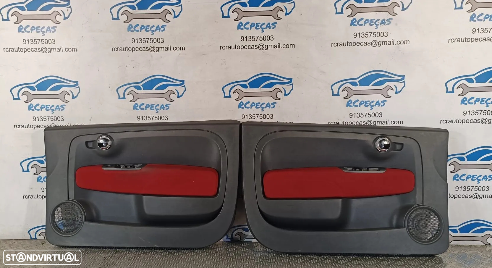 BANCOS FIAT 500 312 TECIDO QUARTELAS - 8