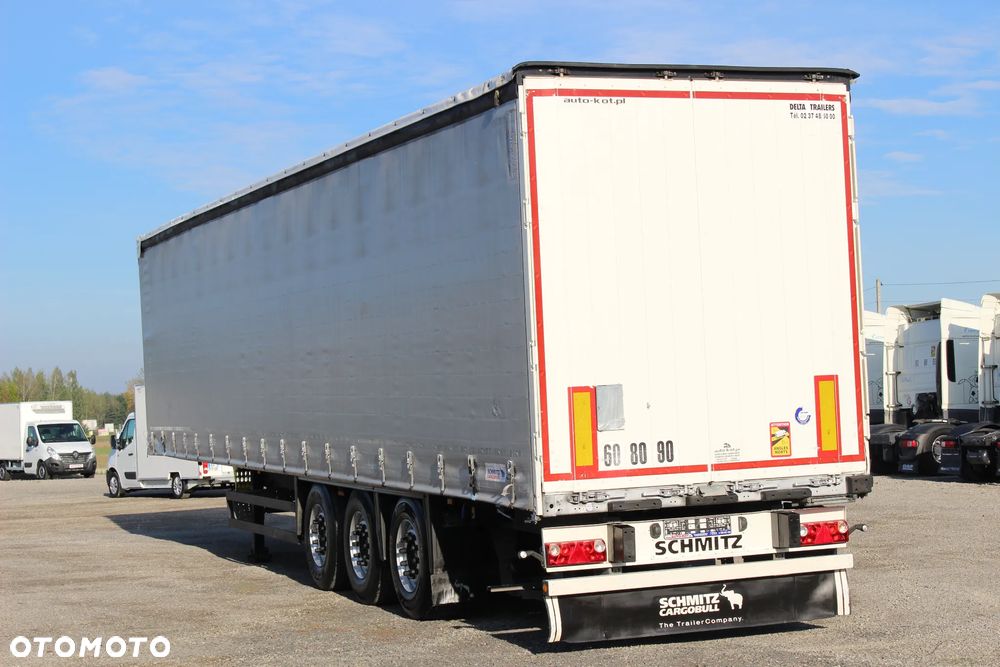Schmitz Cargobull FIRANKA /2 OSIE PODNOSZONE/ CODE XL /OSIE SCHMITZ / STANDARD /SERWIS FR / IDEALNY STAN / - 8