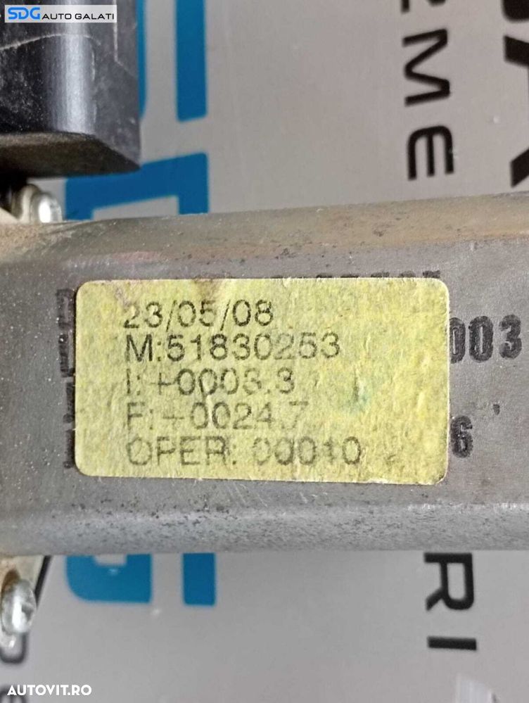 Macara cu Motoras Electrica Usa Portiera Dreapta Fata Lancia Delta 2008 - 2014 Cod 51830253 [M7333] - 4