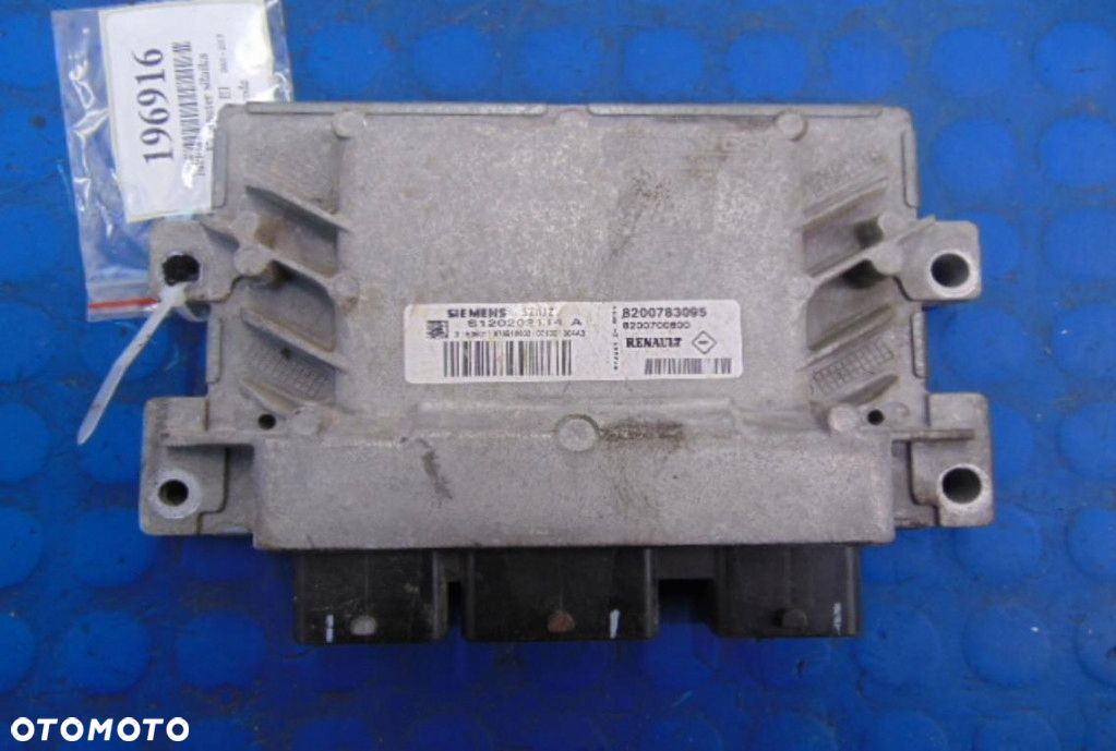 RENAULT CLIO III 1.2 16V KOMPUTER SILNIKA S120202114 - 1