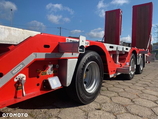 Inny NACZEPA NISKOPODWOZIOWA 3 OSIOWA Z ZAGŁĘBIENIAMI NA KOŁA! najazdy Hydrauliczne! - 16
