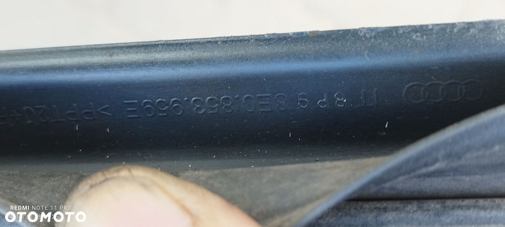 Listwa Listwy Dolne Drzwi Oryginalne LZ9Y Audi A4 B7 1.9 Manual 2007 Części Blask Gołdap - 7