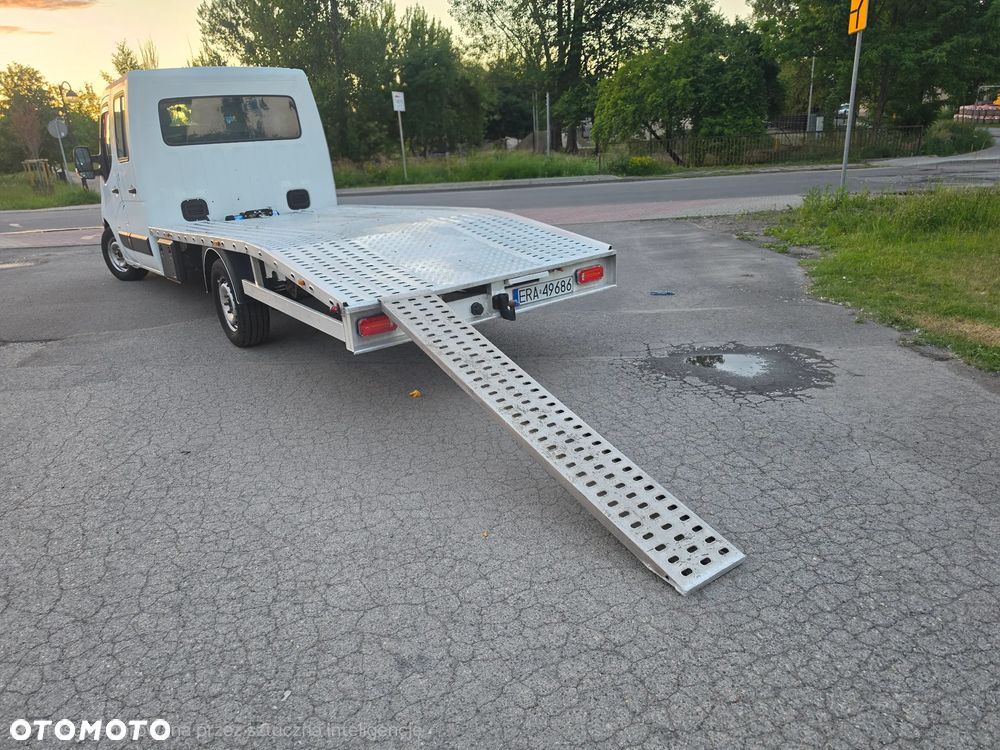 Opel Movano Master 7 osobowy doka /aluminiowa zabudowa / tyl naped 3 tony hak - 11