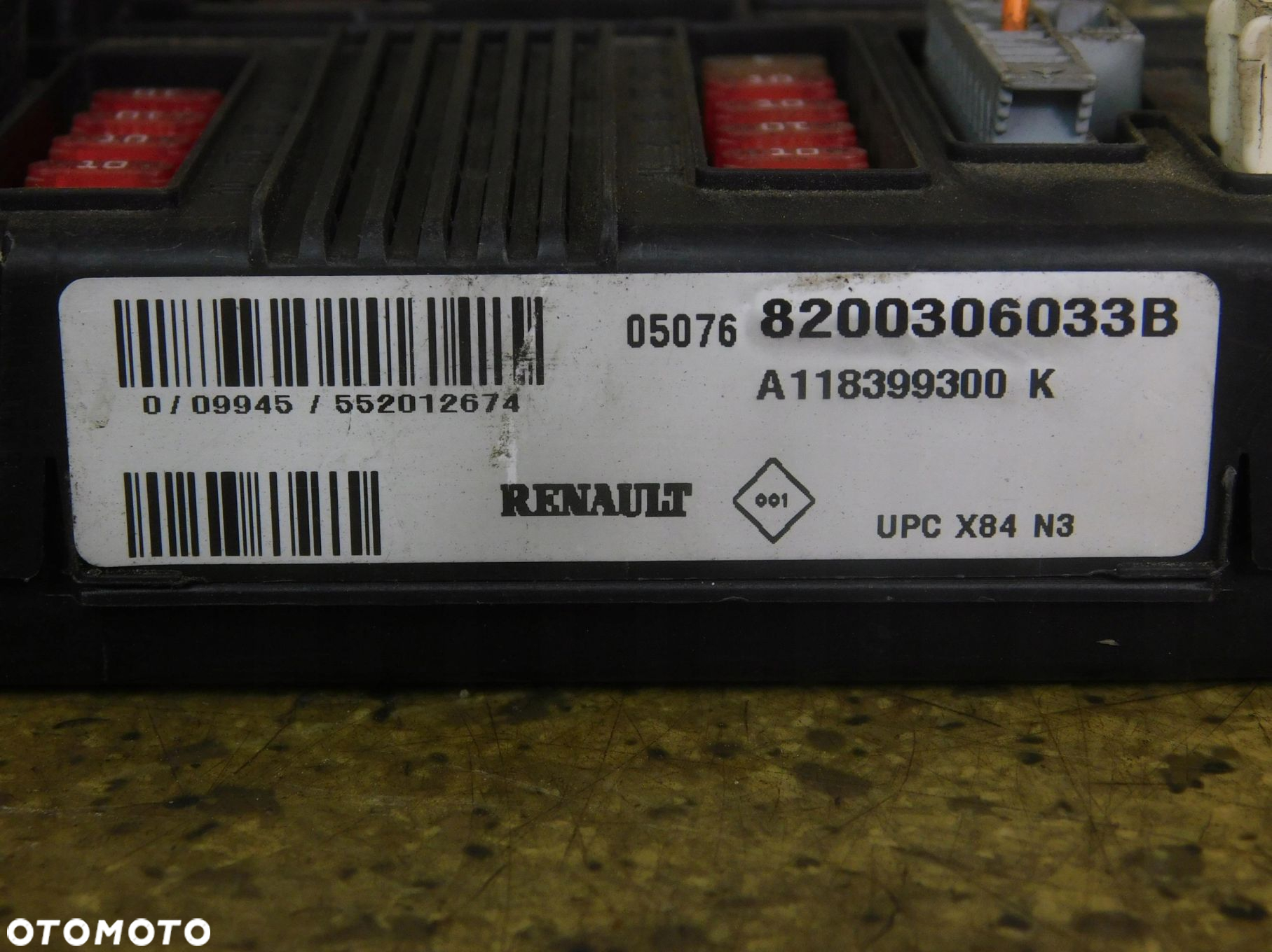 8200306033B Moduł Sterownik Upc X84 N3 Renault Megane Ii 03-08 - 3
