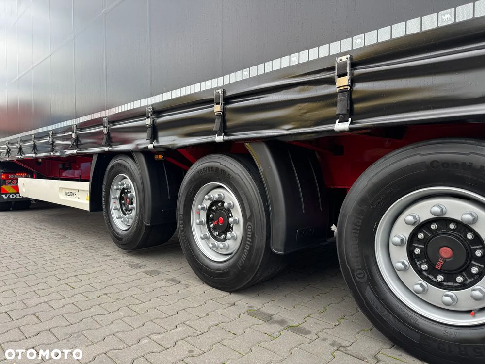 Wielton NACZEPA FIRANKA MEGA, SAF, XL, OŚ I DACH PODNOSZONE 2017 ROK SUPER STAN - 11