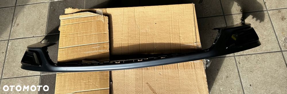 audi q8 s line 4m8 4m8807521c spoiler dyfuzor dokładka zderzaka tył oe - 1