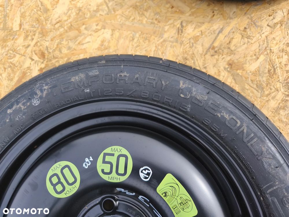 KOŁO DOJAZDOWE ZAPASOWE CITREON C3 PICASSO 15 CALI 4X108 - 3