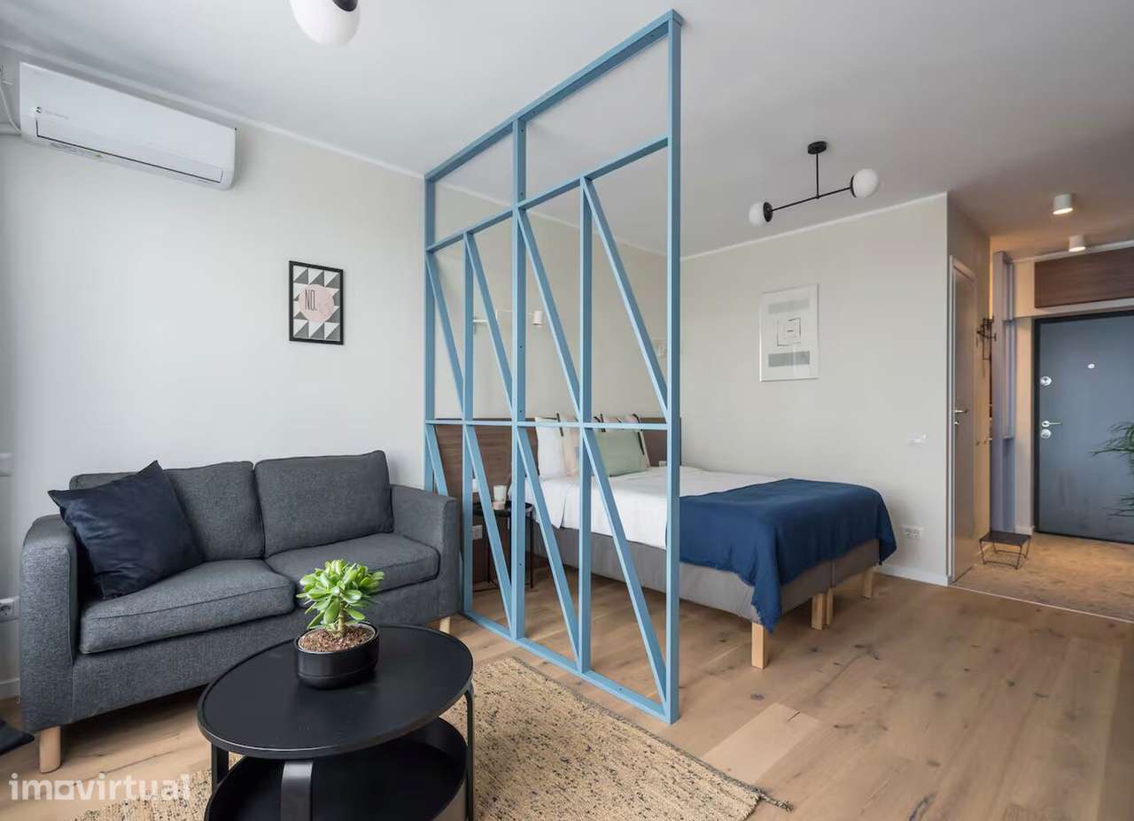 Apartamento T0 com Ar Condicionado em Lisboa - Grande imagem: 3/12