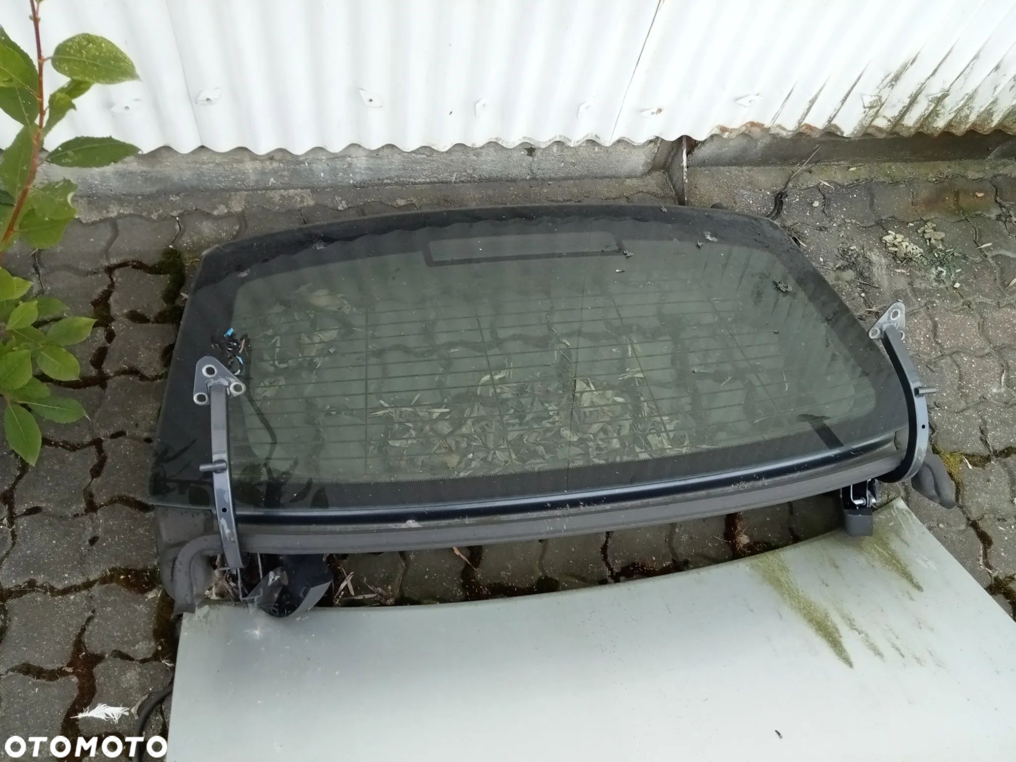 szyba tył klapy skoda superb 2 - 1
