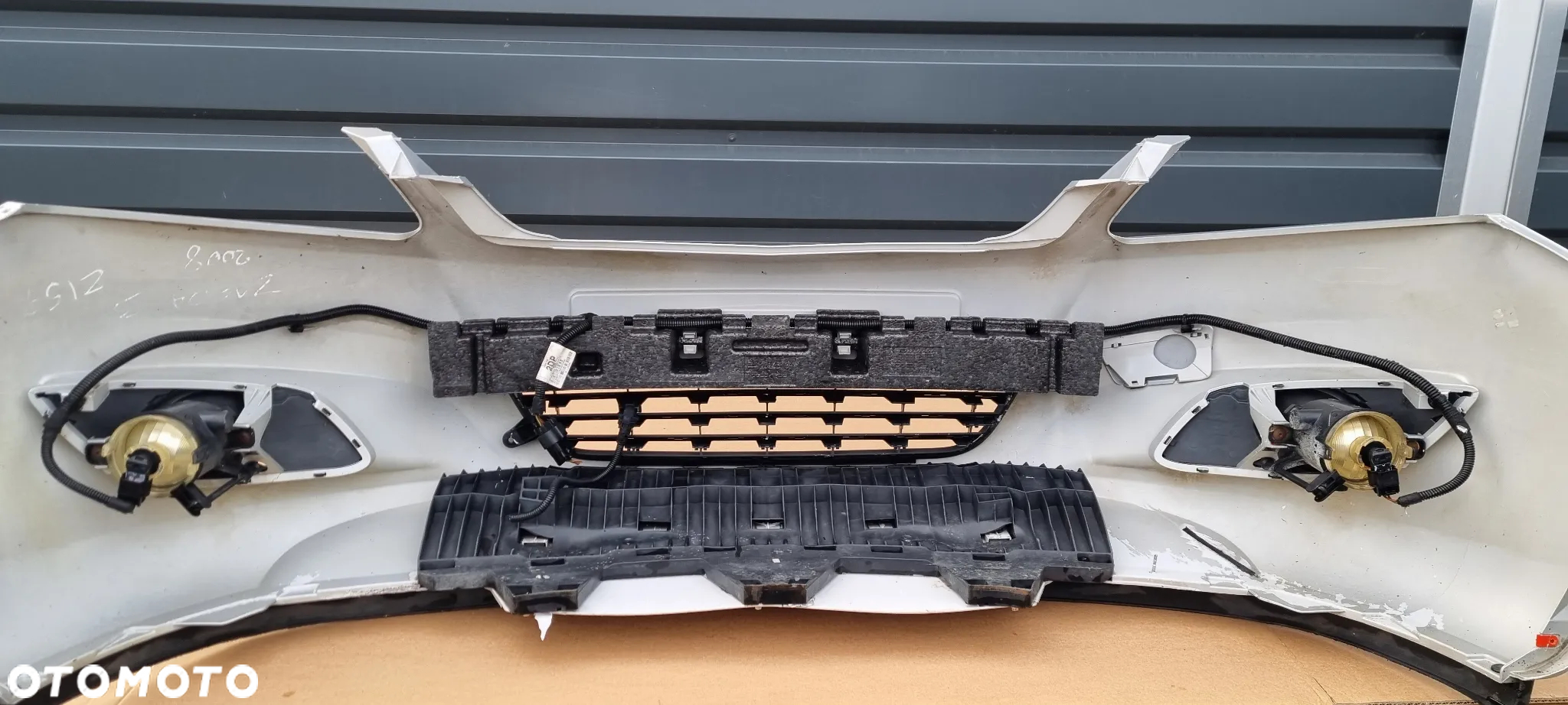 Opel Zafira B Lift 2008- zderzak przód oryginał MH154 - 8