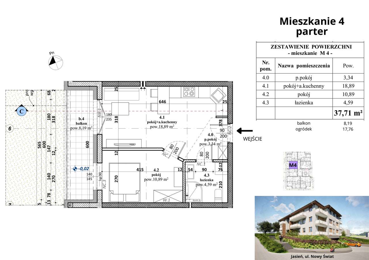 Nowe Mieszkanie BOCHNIA - JASIEŃ - BRZESKO