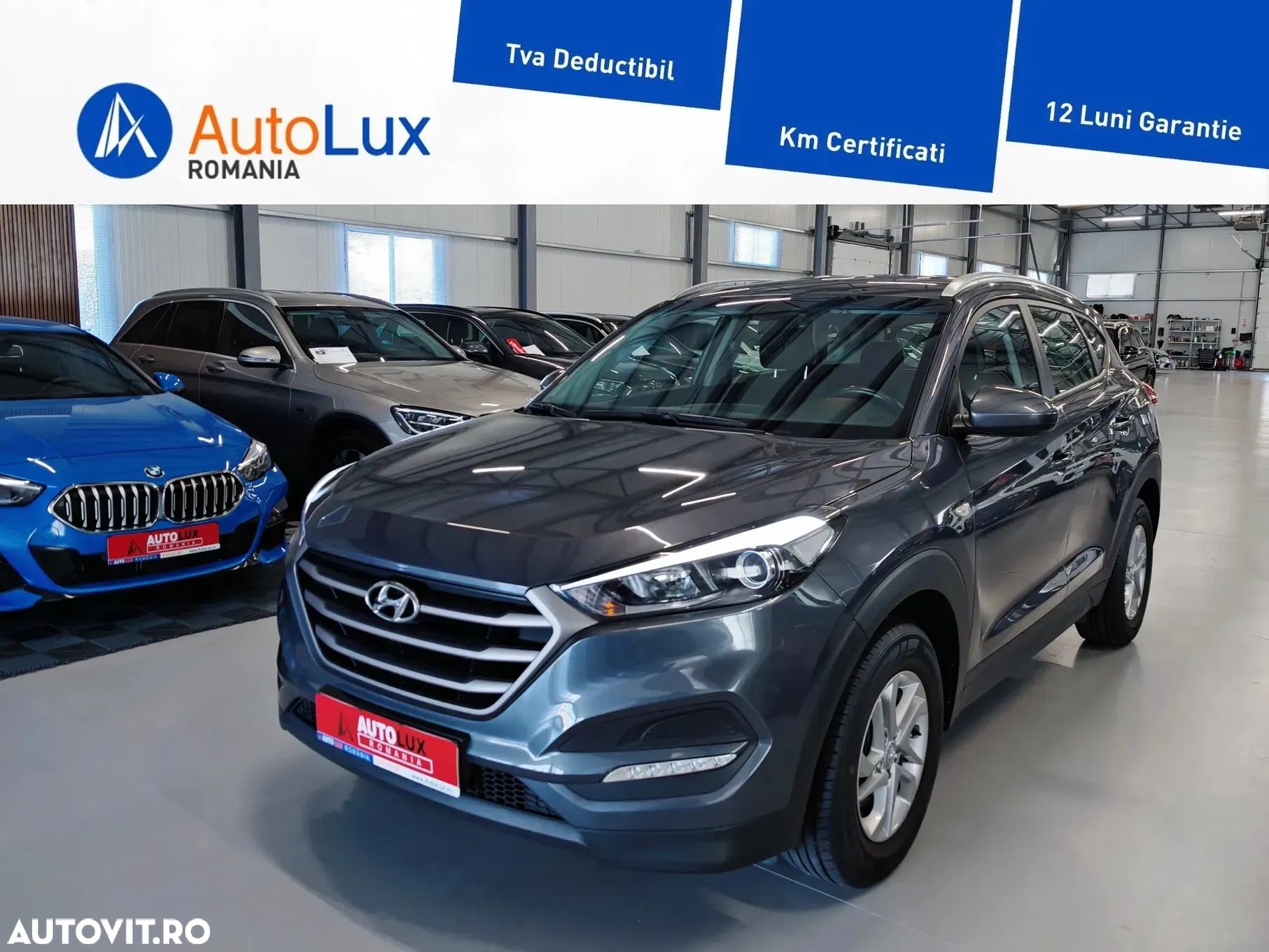 Hyundai Tucson blue 1.7 CRDi 2WD Classic - 1